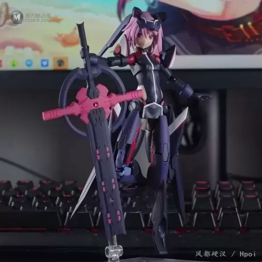 figma#504 Alice Gear Aegis 比良坂夜露 勇跃 ver.