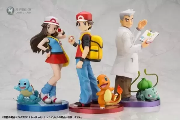 ARTFX J Pokémon Figure Series 精灵宝可梦 Red&小火龙