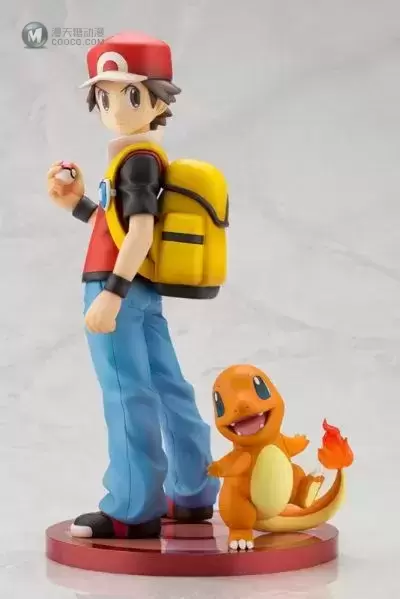 ARTFX J Pokémon Figure Series 精灵宝可梦 Red&小火龙