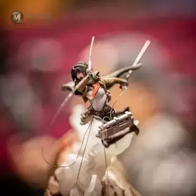 Elite Exclusive Statue 进击的巨人 巨人&三笠·阿克曼&铠之巨人