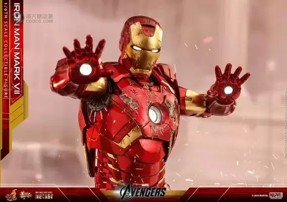 电影杰作 DIECAST 1/6 复仇者联盟 钢铁侠 Mark. 7