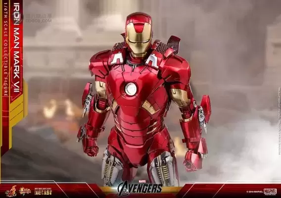电影杰作 DIECAST 1/6 复仇者联盟 钢铁侠 Mark. 7