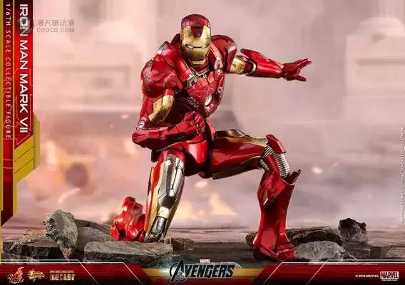 电影杰作 DIECAST 1/6 复仇者联盟 钢铁侠 Mark. 7