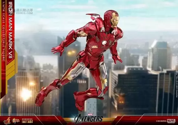 电影杰作 DIECAST 1/6 复仇者联盟 钢铁侠 Mark. 7
