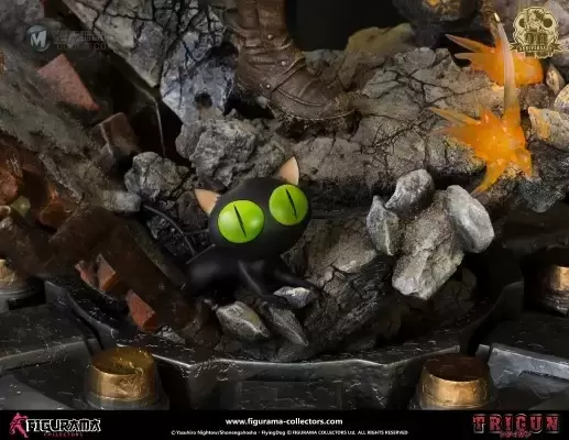 Elite Exclusive Statue 枪神 法修·史丹比特&黒猫大人