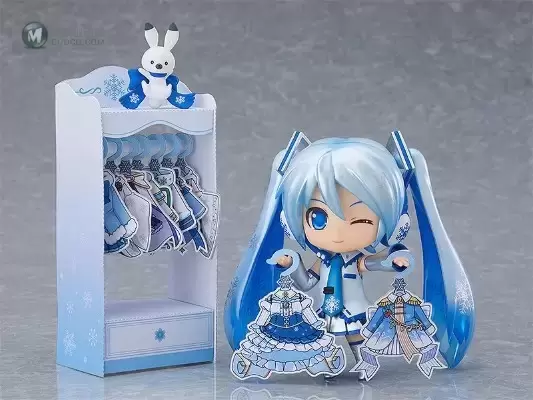 黏土人#1319 Vocaloid 初音未来 雪初音 2.0