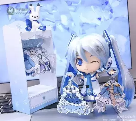 黏土人#1319 Vocaloid 初音未来 雪初音 2.0