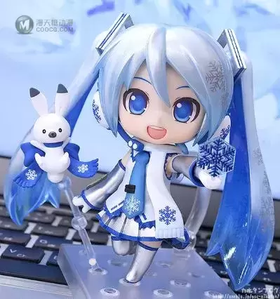 黏土人#1319 Vocaloid 初音未来 雪初音 2.0