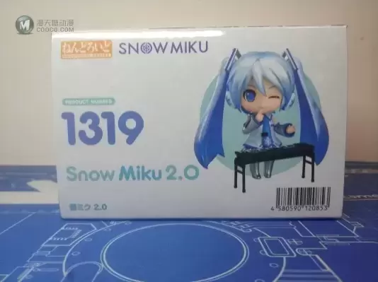 黏土人#1319 Vocaloid 初音未来 雪初音 2.0