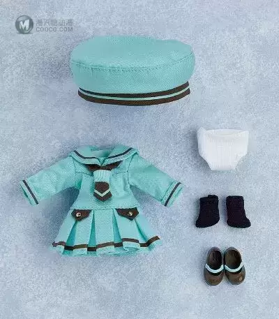 黏土人Doll: Outfit Set 水手服 Girl (薄荷巧克力)