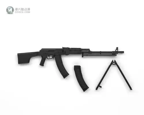 小军械库 LA059 RPK74M