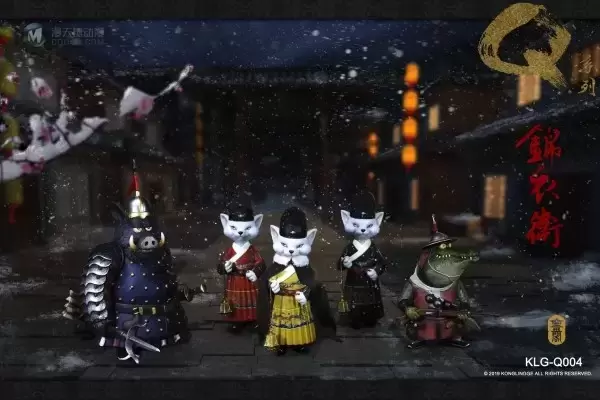 KLG-Q004 Q版锦衣卫 白狐