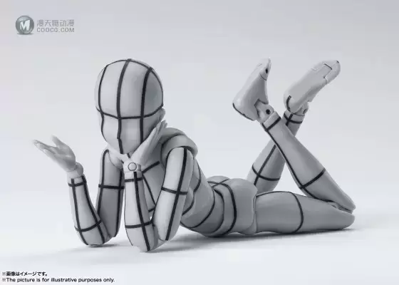S.H.Figuarts 女性素体 -辅助线- (灰色)