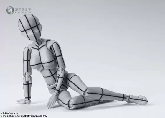 S.H.Figuarts 女性素体 -辅助线- (灰色)