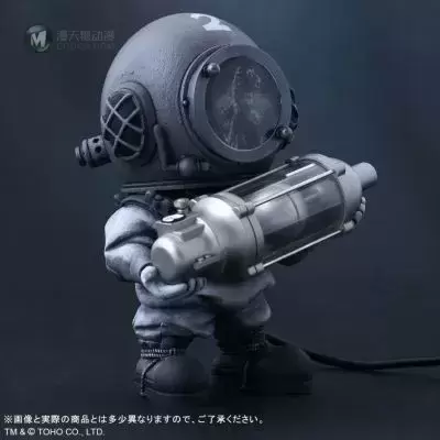 DefoReal 系列 哥斯拉 芹泽博士 单色Ver. 一般流通版