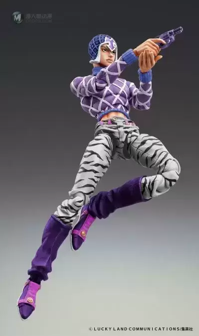 超像可动 JOJO的奇妙冒险 黄金之风 葛德・米斯达 ＆ 性感手枪