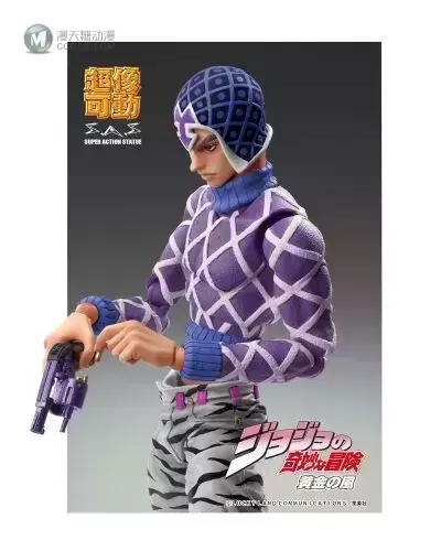 超像可动 JOJO的奇妙冒险 黄金之风 葛德・米斯达 ＆ 性感手枪
