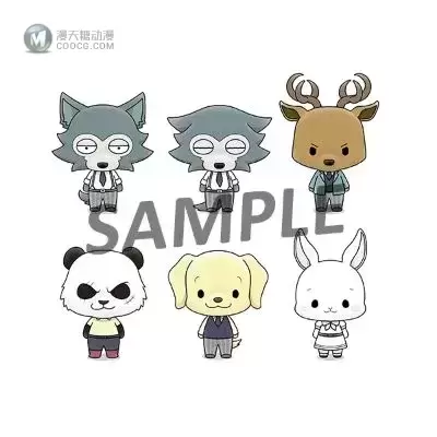 Q版可立玩偶 动物狂想曲