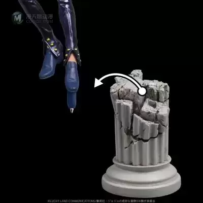 JOJO的奇妙冒险 黄金之风 迪亚波罗 手办笔