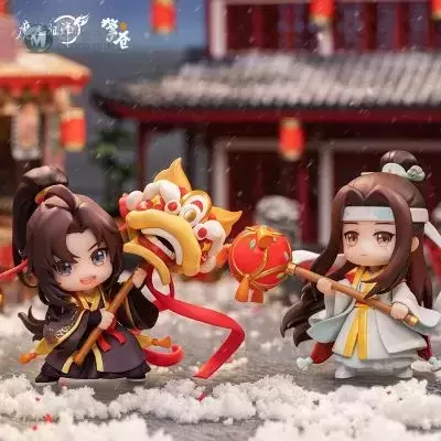 魔道祖师动画 魏无羡 蓝忘机 吟雪赋岁新春款