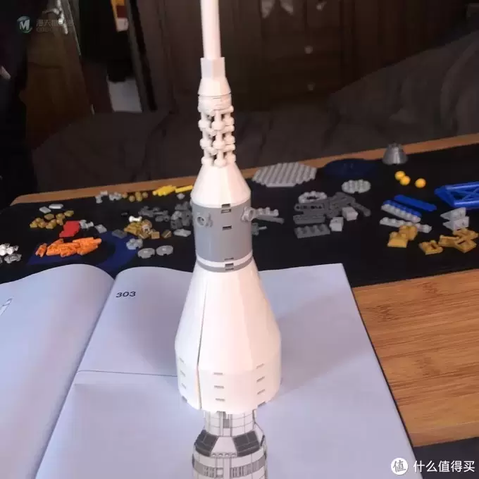 LEGO 乐高 ideas系列评测：21309-土星五号NASA Apollo Saturn V 下篇