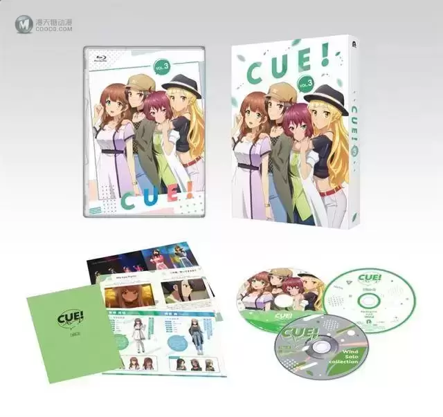 动画「CUE!」Blu-ray第三卷封面公开