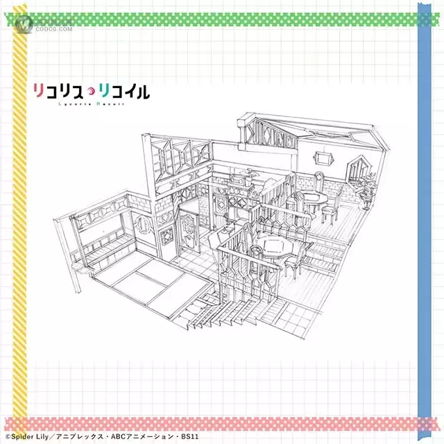 动画「Lycoris Recoil」第五话部分设定和原画公布